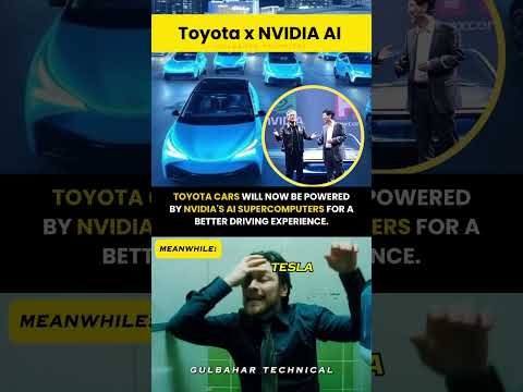 Toyota AI-Powered Cars Are Game-Changers | Toyota x NVIDIA AI – The Future of Smart Driving! 🚀🤖