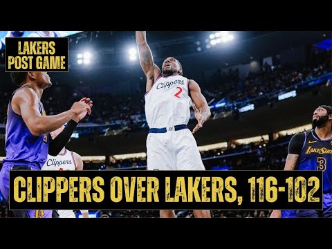 Clippers Over Lakers, 116-102 | Never In The Game | Zubac 21pts 19rebs